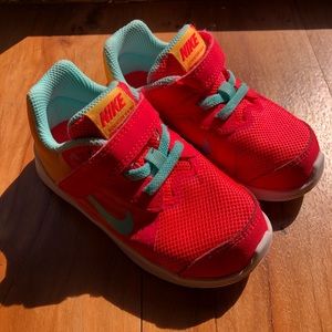 Nike Toddler Downshifter 8 Fade TDV Coral Shoes 8C